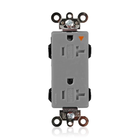 Straight Blade Receptacle, 5-20R, 20 A, 125V AC, Flush Mount, Isolated Ground MPN:MT163-IGG