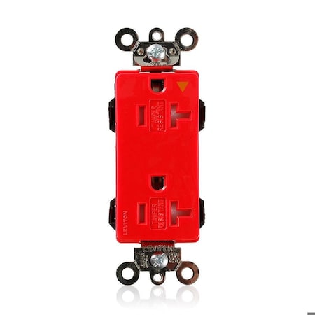 Straight Blade Receptacle, 5-20R, 20 A, 125V AC, Flush Mount, Isolated Ground MPN:MT163-IGR