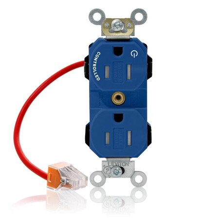 Straight Blade Receptacle, 5-15R, 15 A, 125V AC, Self-Grounded MPN:MT562-1CB