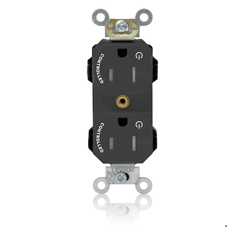 Straight Blade Receptacle, 5-15R, 15 A, 125V AC, Self-Grounded MPN:MT562-2SE