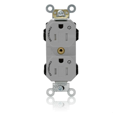 Straight Blade Receptacle, 5-15R, 15 A, 125V AC, Self-Grounded MPN:MT562-2SG