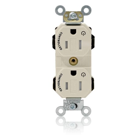 Straight Blade Receptacle, 5-15R, 15 A, 125V AC, Self-Grounded MPN:MT562-2ST