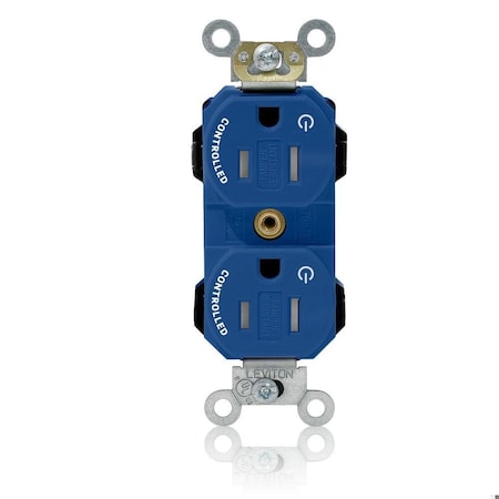 Straight Blade Receptacle, 5-15R, 15 A, 125V AC, Self-Grounded MPN:MT562-2SU