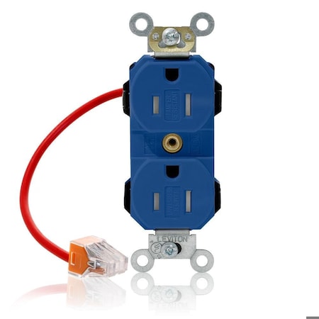 Straight Blade Receptacle, 5-15R, 15 A, 125V AC, Self-Grounded MPN:MT562-SCB