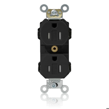 Straight Blade Receptacle, 5-15R, 15 A, 125V AC, Self-Grounded MPN:MT562-SE