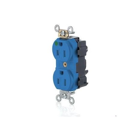 Straight Blade Receptacle, 5-15R, 15 A, 125V AC, Self-Grounded MPN:MT820-B