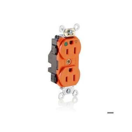 Straight Blade Receptacle, 5-15R, 15 A, 125V AC, Isolated Ground MPN:MT820-IG