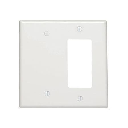 GFCI Wall Plate, Number of Gangs: 2 Metal, White MPN:P1426-W