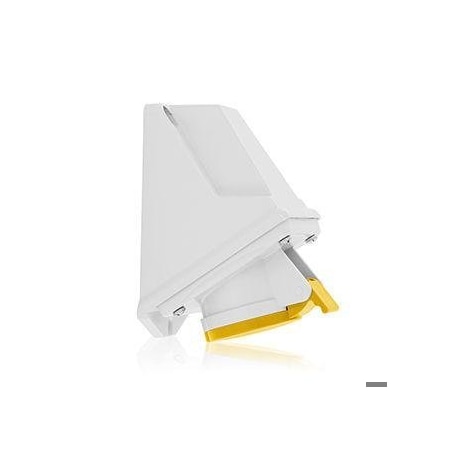 Pin & Sleeve Receptacle, 16 A, 100/130V AC, 2 Pole, Yellow MPN:S216-S4
