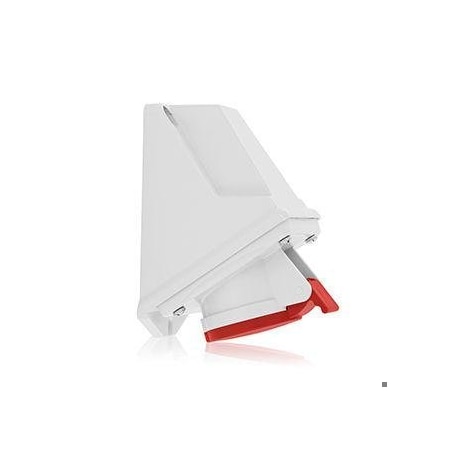 Pin & Sleeve Receptacle, 32 A, 380/415V AC, 2 Pole, Red MPN:S232-S9