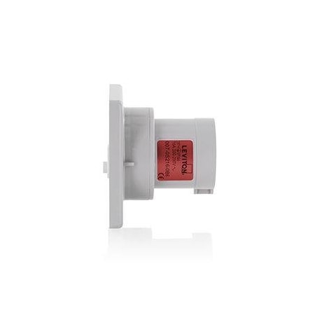 Pin & Sleeve Inlet, 32 A, 380/415V AC, Three Phase, 3 Pole, Red MPN:S332-B6