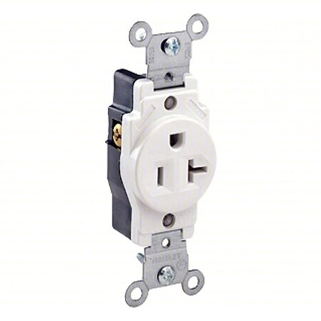 Plugs&Rcptcls, 20A, 125VAC, Brn, Thrmplstc MPN:TCR20