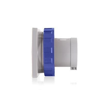 Pin & Sleeve Inlet, 63 A, 200/250V AC, 2 Pole, Blue MPN:W263-B6
