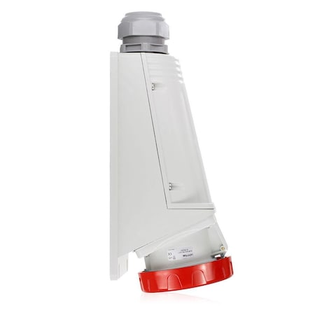 Pin & Sleeve Receptacle, 125 A, 380/415V AC, Three Phase, 3 Pole, Red MPN:W3125-S6