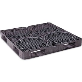 Orbis 4 Drum Open Deck Pallet Polyethylene 2-Way & 4-Way 48