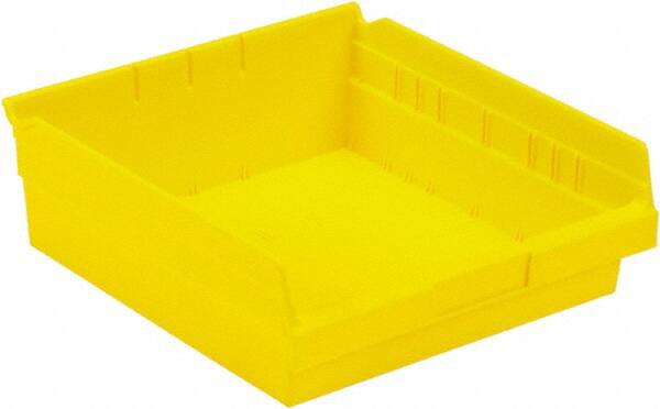 Plastic Hopper Shelf Bin: Yellow MPN:SB1211-4SE Ylw Plastic Hopper Shelf Bin: Yellow MPN:SB1211-4SE Ylw