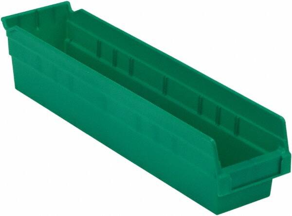 Plastic Hopper Shelf Bin: Green MPN:SB184-4SE Grn