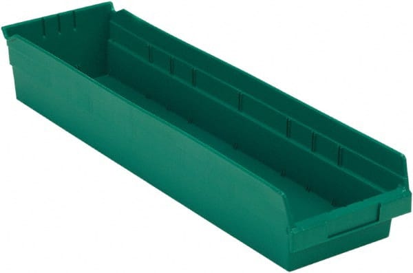 Plastic Hopper Shelf Bin: Green MPN:SB246-4SE Grn