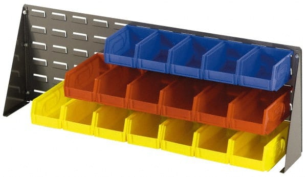 Bench Pick Rack: Bench Stand with Bins, 11-1/2 in OAD, 12 in OAH, 36 in OAW MPN:LPA1236 PB1055Y Bench Pick Rack: Bench Stand with Bins, 11-1/2 in OAD, 12 in OAH, 36 in OAW MPN:LPA1236 PB1055Y