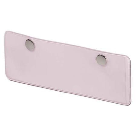Label Holder, 6.5 in L, 2.25 in W, Pink MPN:CH20LS