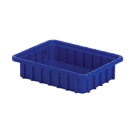 Polyethylene, Divider Box, Blue, 10 3/4 in L, 2 1/2 in H MPN:DC1025 Blue
