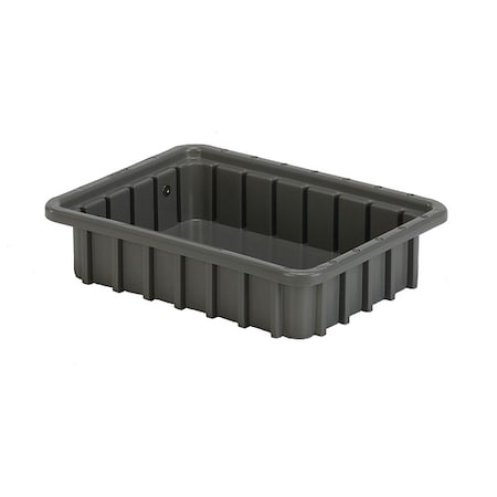 Polyethylene, Divider Box, Gray, 10 3/4 in L, 2 1/2 in H MPN:DC1025 Grey