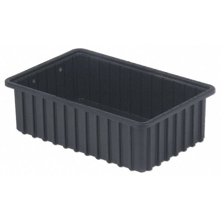 Polyethylene, Divider Box, Black, 16 1/2 in L, 5 in H MPN:DC2050 XL