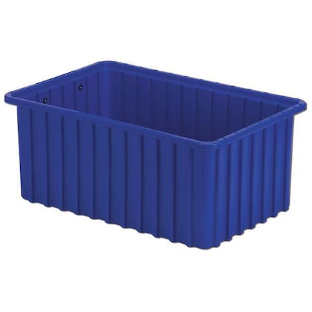 Polyethylene, Divider Box, Blue, 16 1/2 in L, 7 in H MPN:DC2070 Dk Blue