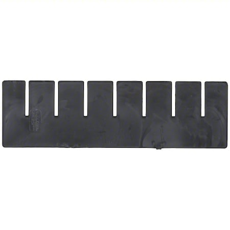 Plastic Divider, Black, 9 5/8 in L, 2 7/8 in H MPN:DV1035 XL
