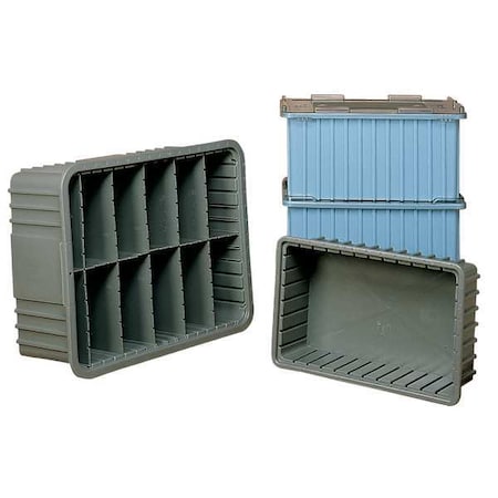 Plastic Divider, Gray, 9 5/8 in L, 6 7/8 in H MPN:DV1070. Grey