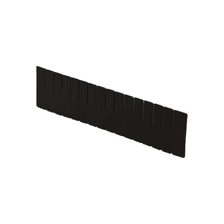 Plastic Divider, Black, 20 5/8 in L, 4 7/16 in H MPN:DV2260-NXL  BUY 25S