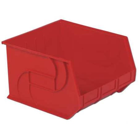 Hang & Stack Storage Bin, Plastic, Red, 11 in H, 16 1/2 in W, 18 in L MPN:PB1816-11 Red