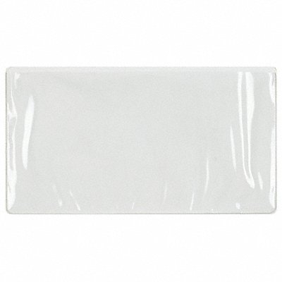 Label Holder Clear/Wht Glossy Pocket PK4 MPN:6120253 Label Holder Clear/Wht Glossy Pocket PK4 MPN:6120253