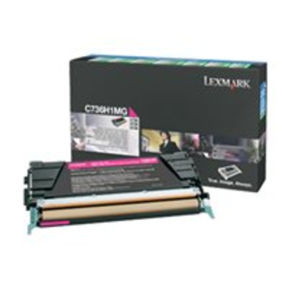 Lexmark C736H4MG Magenta High Yield Toner Cartridge MPN:C736H4MG