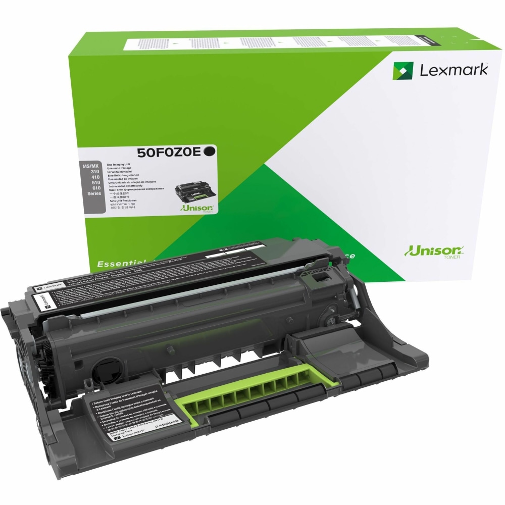 Lexmark MS/MX31x, 41x, 51x, 61x Corporate 60K Imaging Unit - Laser Print Technology - 60000 Pages - Black MPN:50F0Z0E