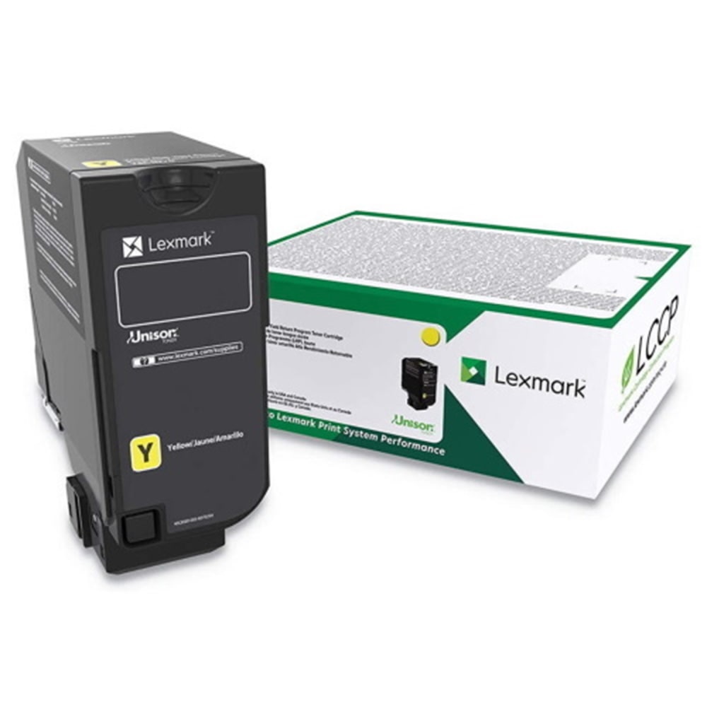 Lexmark CS735 Yellow High-Yield Laser Toner Cartridge, 71C0XYG MPN:71C0XYG
