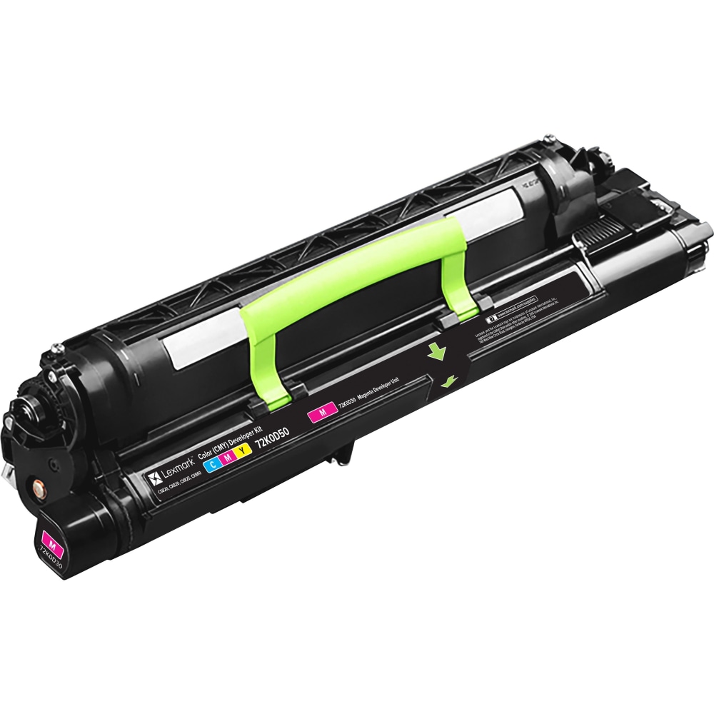 Lexmark Magenta Developer Unit - 300000 Pages - Laser - Magenta MPN:72K0D30