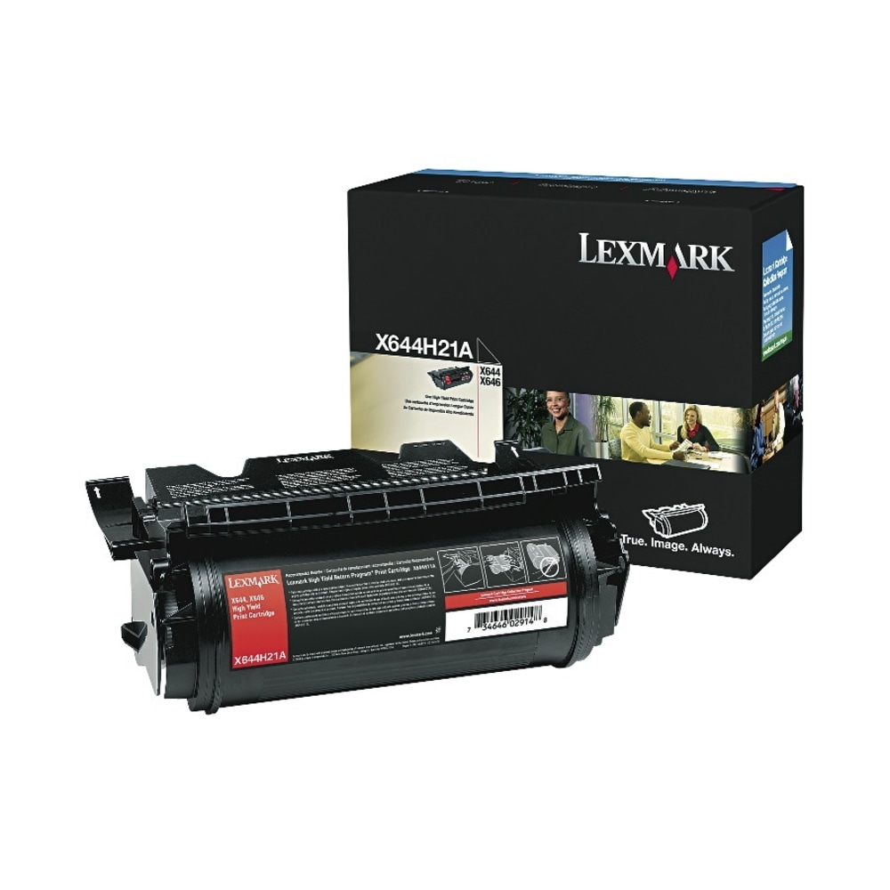 PRINT CART X644e/X646e 21K Toner Cartridge, Black MPN:X644H21A