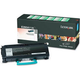 Lexmark™ E260A11A Toner 3500 Page-Yield Black E260A11A