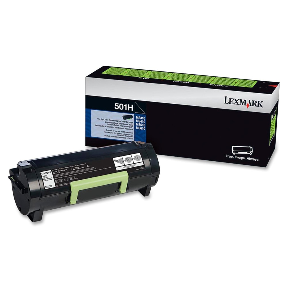 Lexmark 50F1H00 Black High Yield Return Program Toner Cartridge MPN:50F1H00