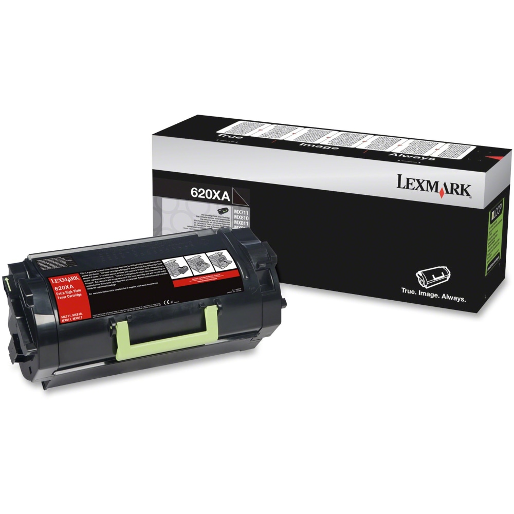 Lexmark 620XA Black Extra-High Yield Toner Cartridge MPN:62D0XA0