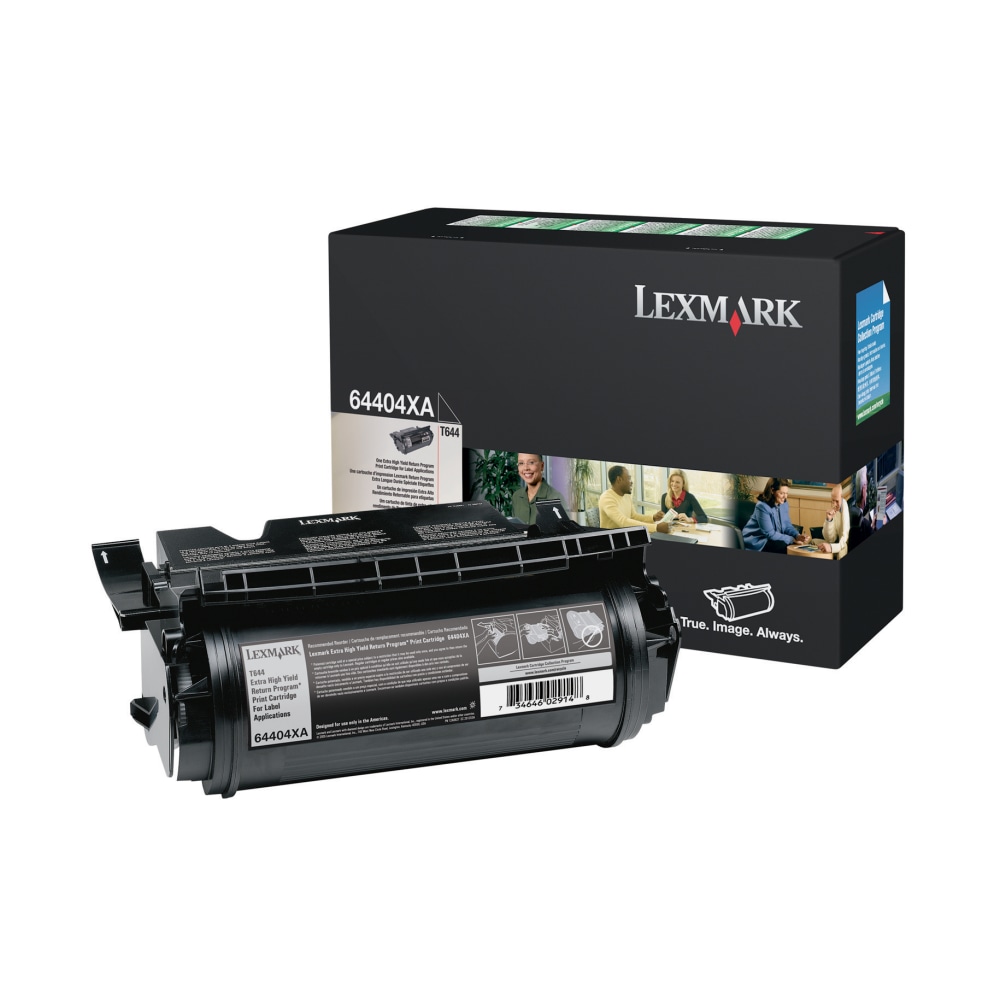 Lexmark 64404XA Black Extra-High Yield Return Program Toner Cartridge MPN:64404XA