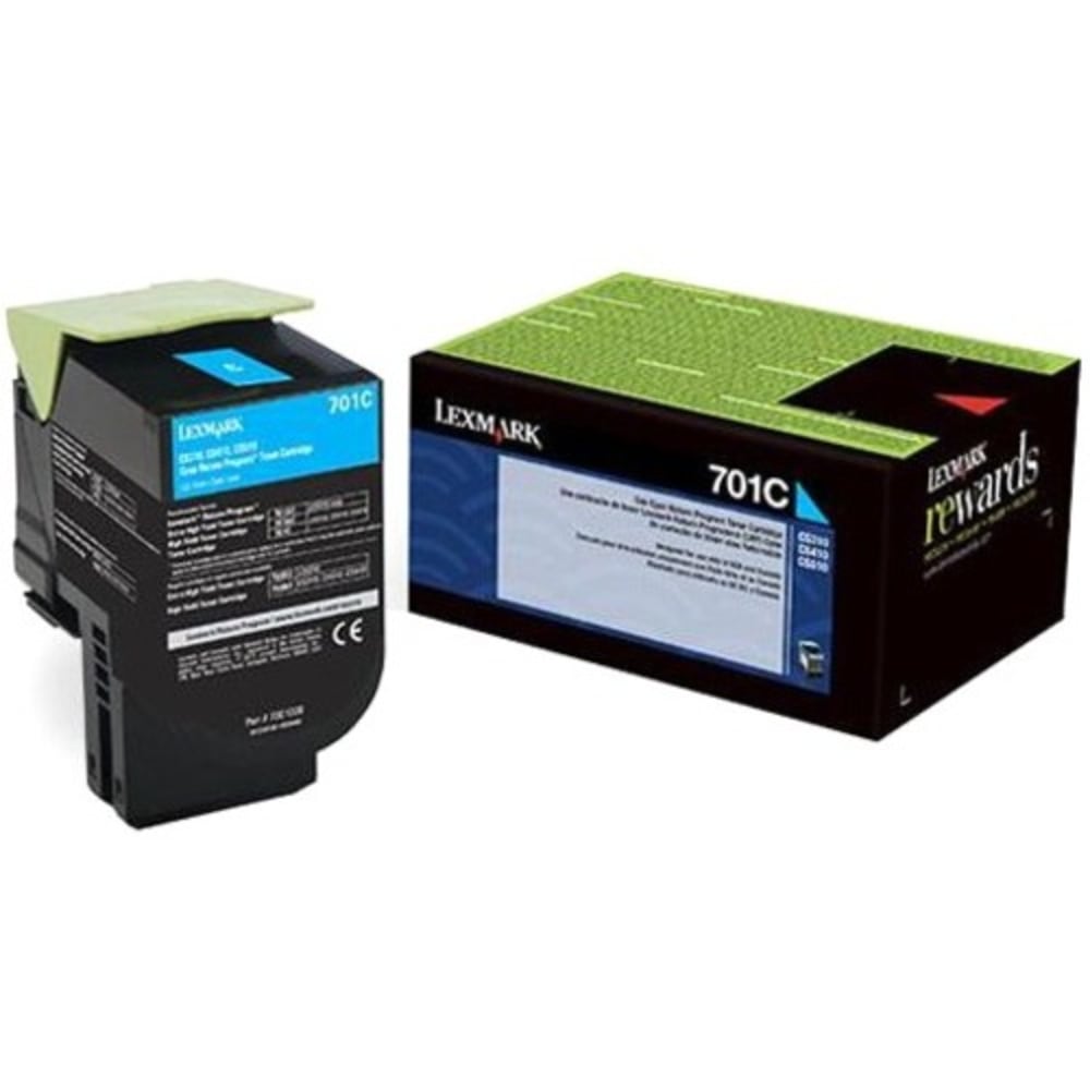 Lexmark 70X Cyan Toner Cartridge For, 70C00Cg MPN:70C00CG