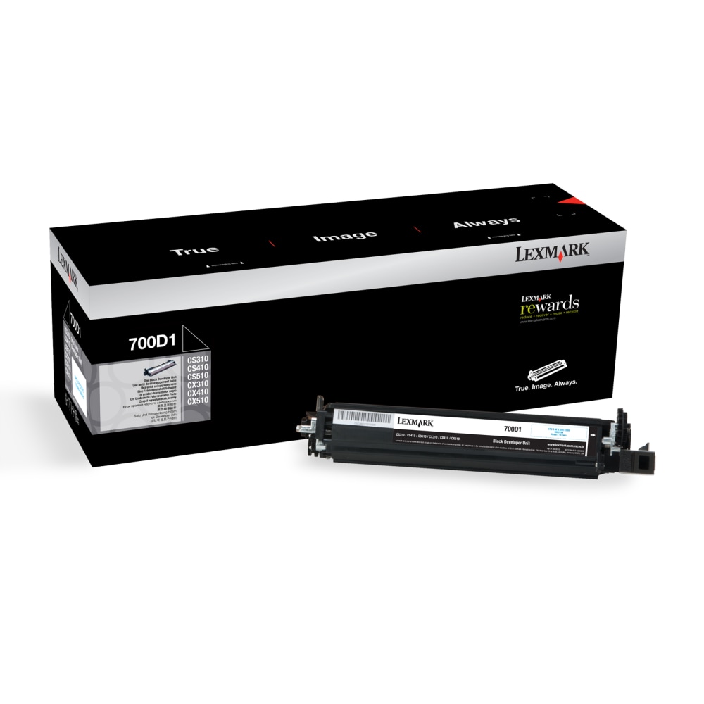 Lexmark 70C0D10 Black Developer Unit MPN:70C0D10
