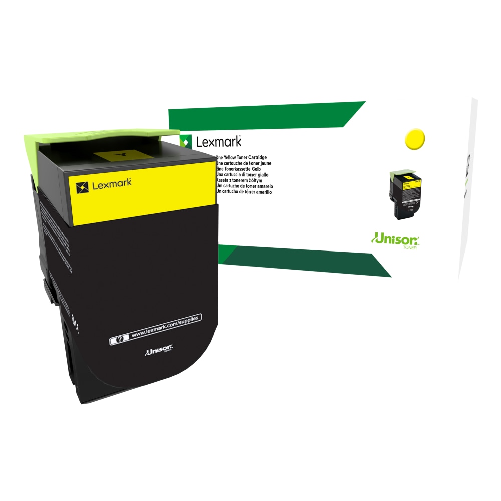 Lexmark 701Y Yellow Return Program Toner Cartridge MPN:70C10Y0