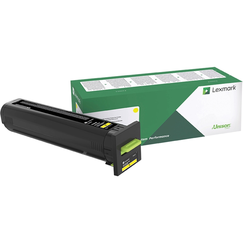 Lexmark Unison Original Laser Toner Cartridge - Yellow - 1 Each - 8000 Pages MPN:72K00YG