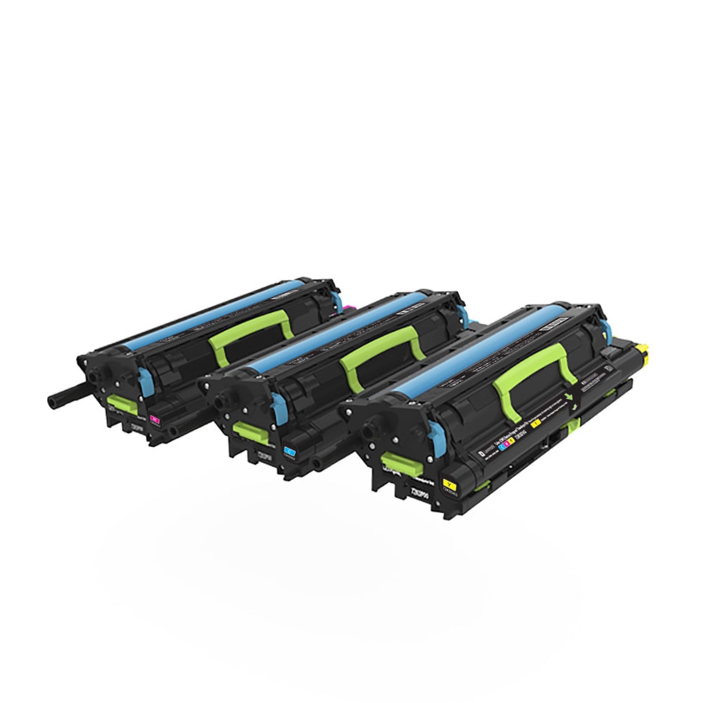 Lexmark Return Program Developer And Photoconductor Cartridges, 72K0FV0, Cyan/Magenta/Yellow MPN:72K0FV0