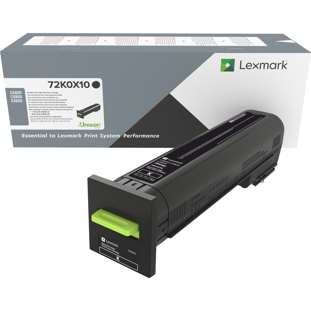 Lexmark 72K0X10 Original Toner Cartridge MPN:72K0X10