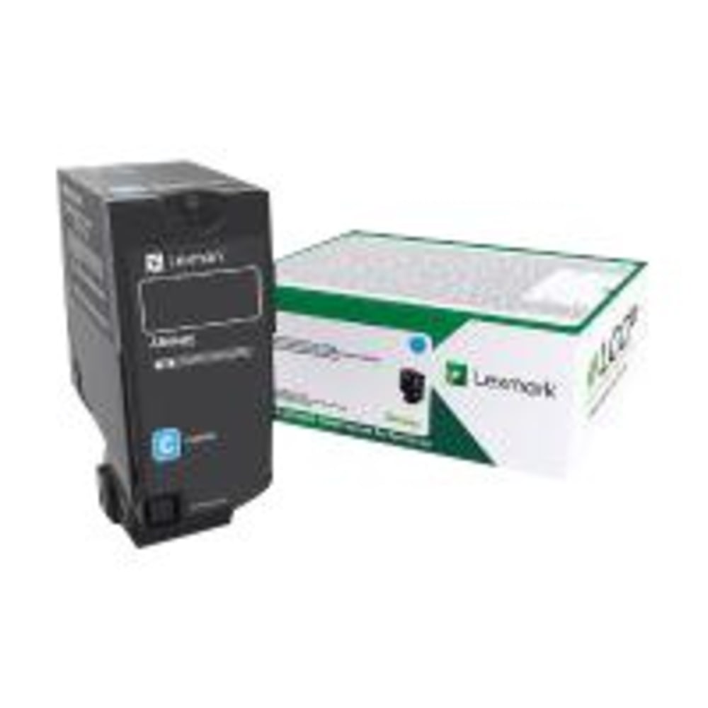 Lexmark Oem Toner Cyan 3000 Pages Stan, 74C00Cg MPN:74C00CG