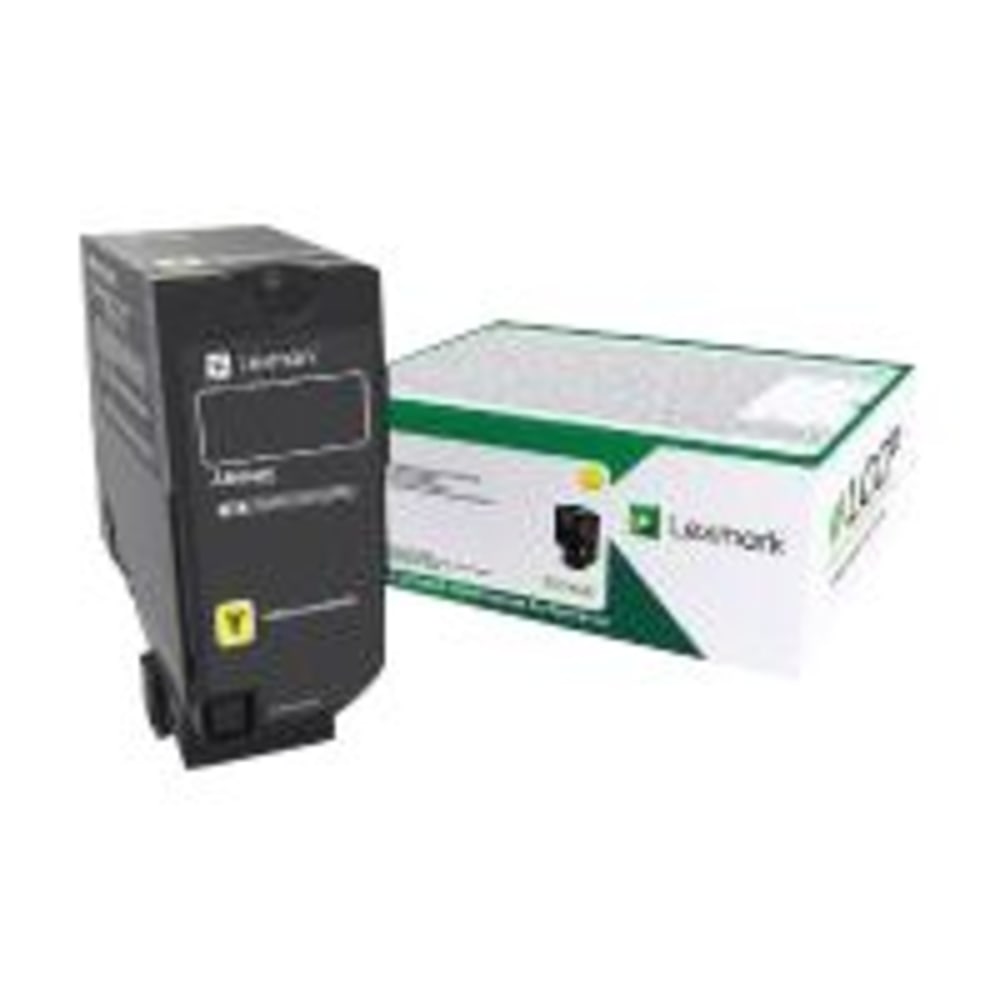 Lexmark 74C00YG Yellow Toner Cartridge MPN:74C00YG